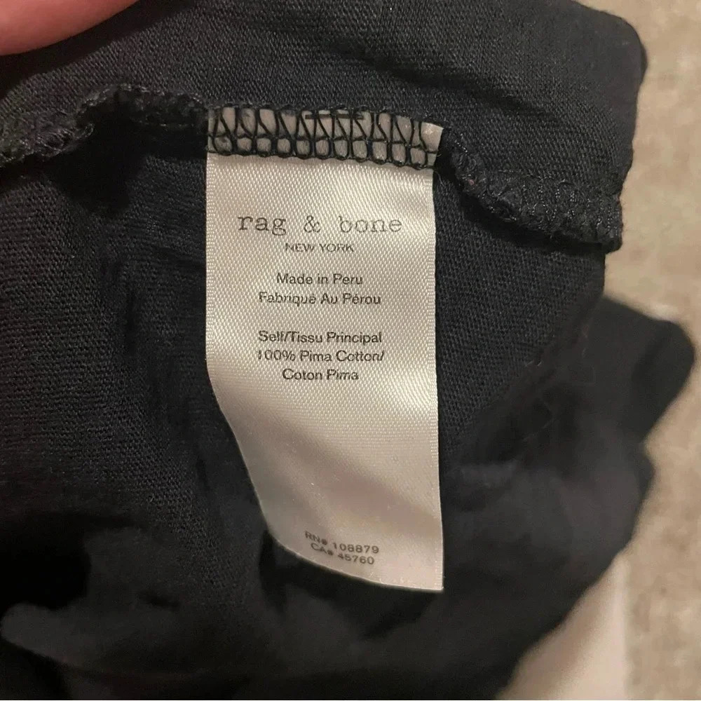 Rag & Bone W/ Cute And Subtle "Hello" Embroidery … - image 6